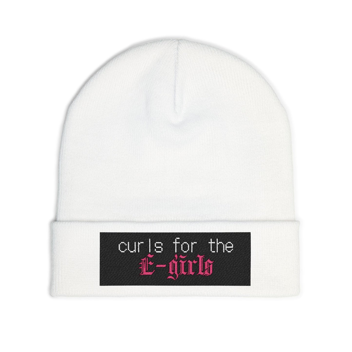 Curls For The E-girls beanie