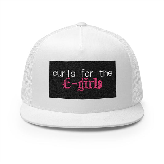 Curls For The E-girls trucker hat