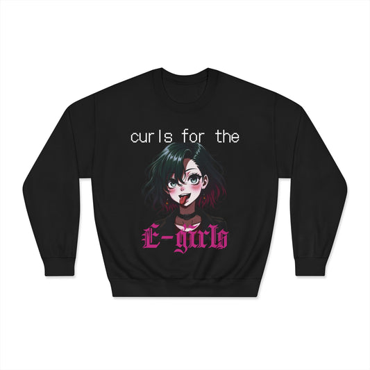 Curls For The E-girls sweatshirt