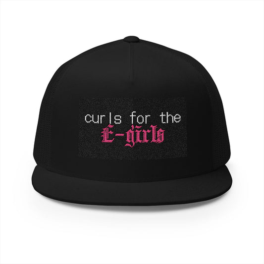 Curls For The E-girls trucker hat