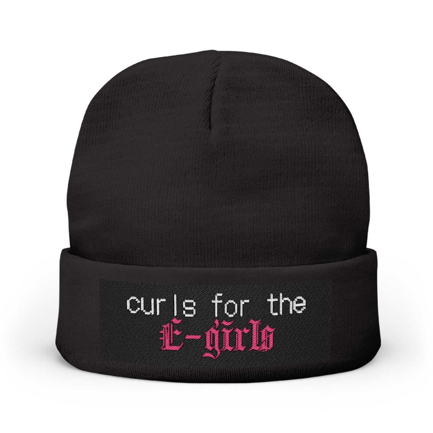Curls For The E-girls beanie