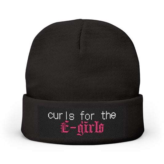 Curls For The E-girls beanie