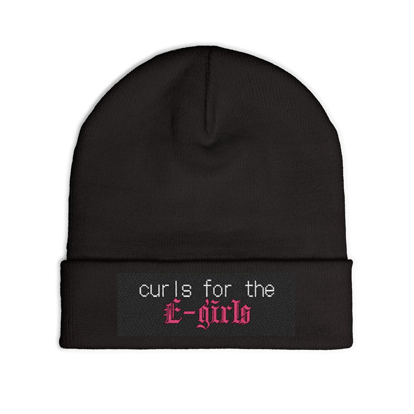 Curls For The E-girls beanie
