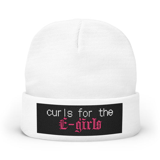 Curls For The E-girls beanie